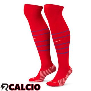 Calzini Calcio Francia Prima Rosso 2024/2025
