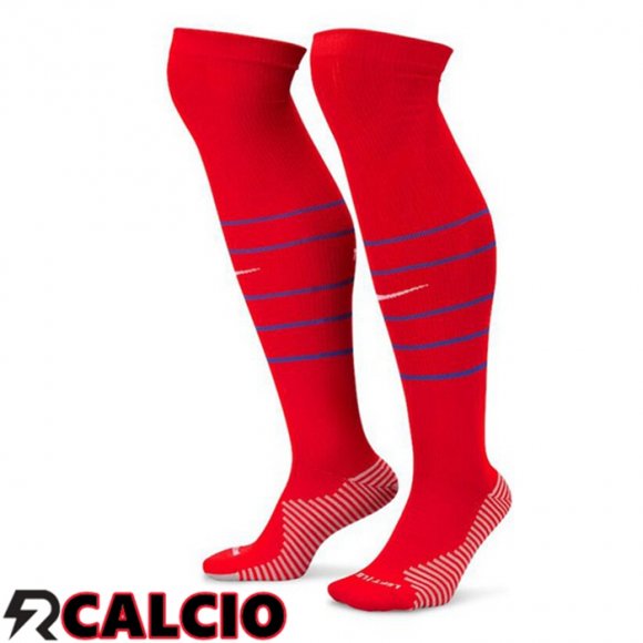 Calzini Calcio Francia Prima Rosso 2024/2025