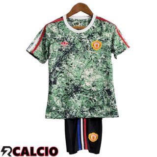 Maglie Calcio Manchester United Bambino congiunta Versione 2024/2025