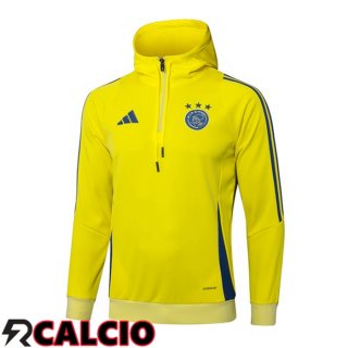 Felpa Con Cappuccio AFC Ajax Giallo 2025/2026