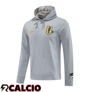 Felpa Con Cappuccio Manchester United Grigio 2025/2026