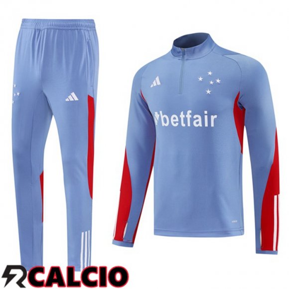 Insieme Tuta Calcio Cruzeiro EC Blu 2025/2026