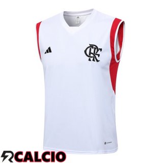 Canotta Calcio Flamengo Bianco 2023/2024