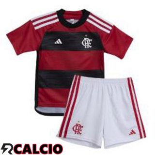 Prima Maglia Flamengo Bambino Rosso 2023/2024