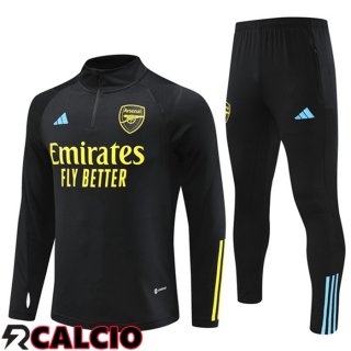 Insieme Tuta Calcio Arsenal Nero 2023/2024