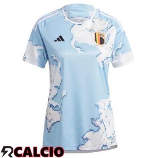 Seconda Maglia Belgio Donna Blu 2023/2024