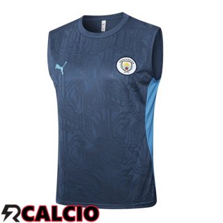 Canotta Allenamento Manchester City Blu 2025/2026