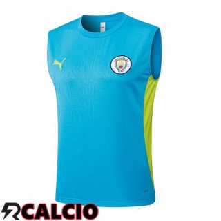 Canotta Allenamento Manchester City Blu 2025/2026