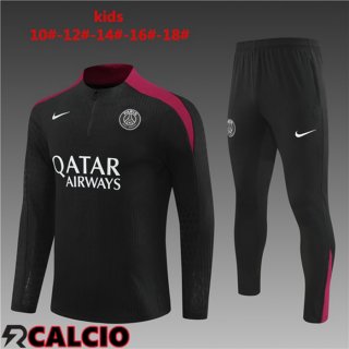 Tuta Calcio Paris PSG Bambino Nero 2024/2025