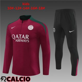 Tuta Calcio Paris PSG Bambino Rosso 2024/2025
