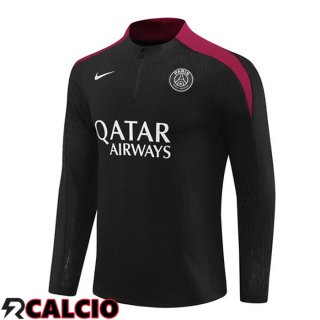 Felpa Allenamento Paris PSG Nero 2024/2025