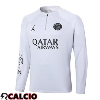 Felpa Allenamento JORDAN Paris PSG Bianco 2024/2025