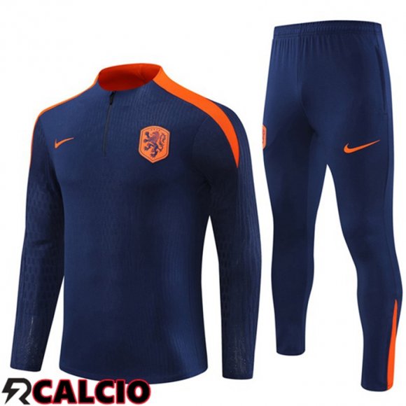Tuta Calcio Paesi Bassi Blu Reale 2024/2025