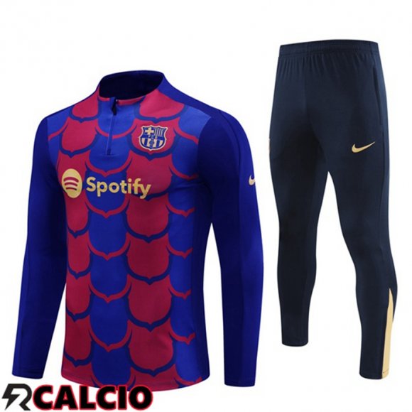 Tuta Calcio FC Barcellona Blu Rosso 2024/2025
