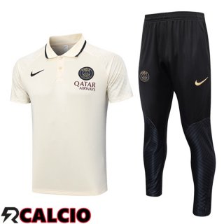 Maglia Polo Paris PSG + Pantaloni Marrone 2023/2024