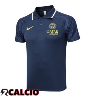 Maglia Polo Paris PSG Blu Reale 2023/2024