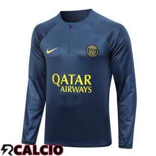 Felpa Allenamento Paris PSG Blu 2023/2024