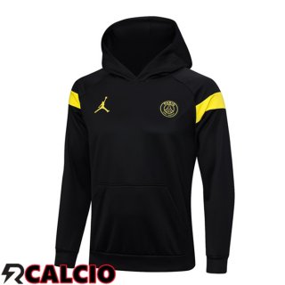 Felpa Cappuccio Paris PSG Nero 2023/2024