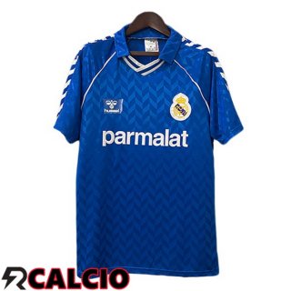 Seconda Maglia Real Madrid Retro Blu 1986-1988