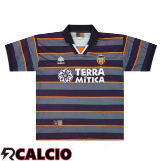 Terza Maglia Valencia CF Retro Arancia Grigio 1999-2000