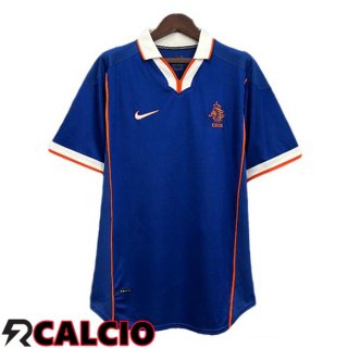 Seconda Maglia Paesi Bassi Retro Blu 1998