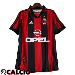 Prima Maglia AC Milan Retro Rosso 1998-1999