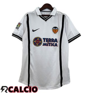 Prima Maglia Valencia CF Retro Bianco 2000-2001