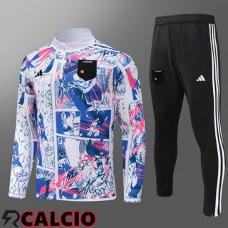 Insieme Tuta Calcio Giappone Bambino Bianco 2024/2025