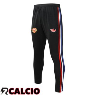 Pantaloni Da Allenamento Manchester United Nero 2024/2025
