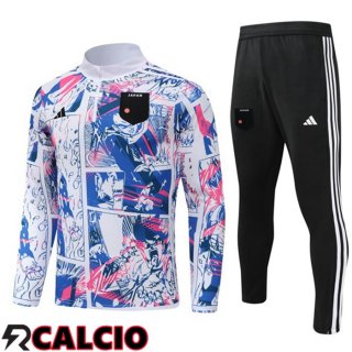 Insieme Tuta Calcio Giappone Bianco 2024/2025