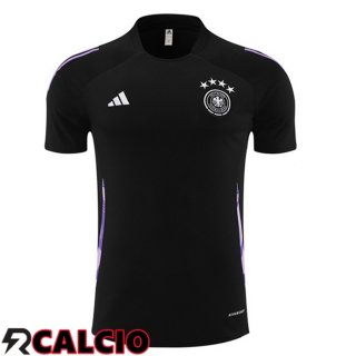 T Shirt Allenamento Germania Nero 2024/2025