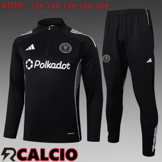 Insieme Tuta Calcio Inter Miami CF Bambino Nero 2025/2026