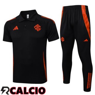 Insieme Polo SC Internacional + Pantaloni Nero 2025/2026