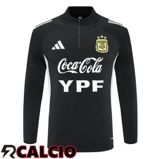 Felpa Allenamento Argentina Nero 2025/2026