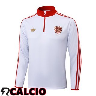 Felpa Allenamento Bayern Monaco Bianco 2025/2026