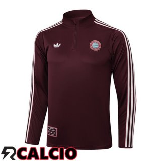 Felpa Allenamento Bayern Monaco Marrone 2025/2026