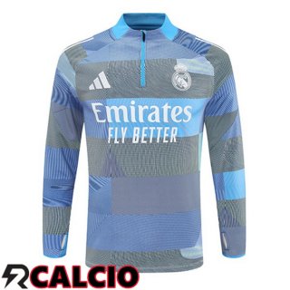 Felpa Allenamento Real Madrid Blu 2025/2026