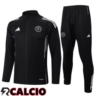 Insieme Tuta Calcio - Giacca Inter Miami CF Nero 2025/2026