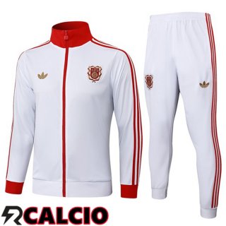 Insieme Tuta Calcio - Giacca Bayern Monaco Bianco 2025/2026
