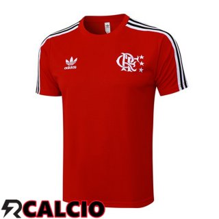 T Shirt Allenamento Flamengo Rosso 2025/2026