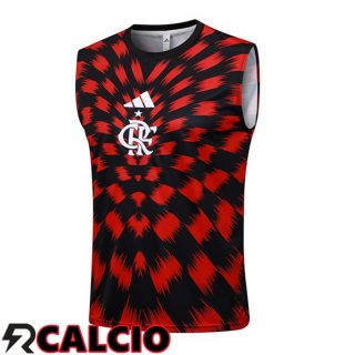 Canotta Allenamento Flamengo Rosso Nero 2025/2026