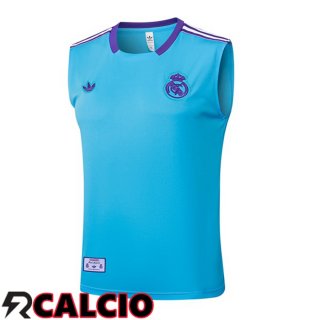 Canotta Allenamento Real Madrid Blu 2025/2026