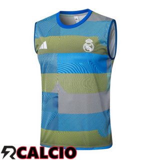 Canotta Allenamento Real Madrid Blu 2025/2026