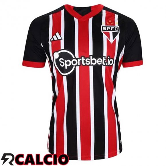 Seconda Maglia Sao Paulo FC Nero Rosso 2023/2024
