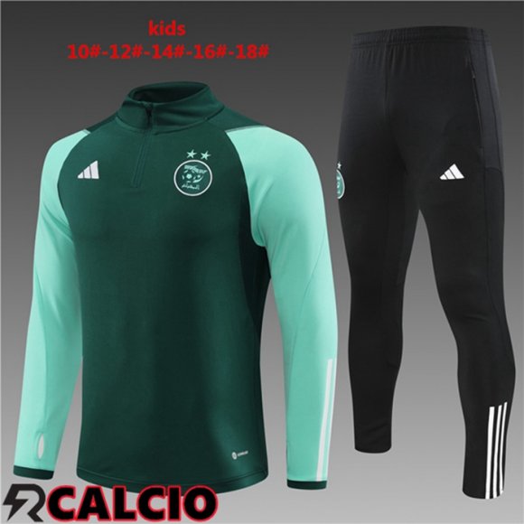 Insieme Tuta Calcio Algeria Bambino Verde 2023/2024