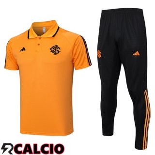 Maglia Polo SC Internacional + Pantaloni Arancia 2023/2024