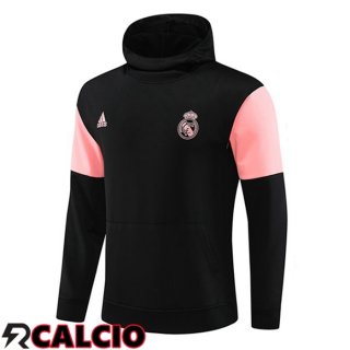 Felpa Cappuccio Real Madrid Nero 2023/2024