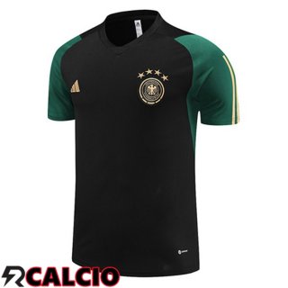 T Shirt Allenamento Germania Nero 2023/2024