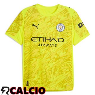 Maglia Manchester City Portiere Giallo 2025/2026