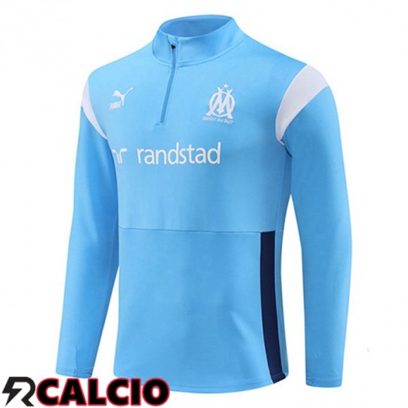 Felpa Allenamento Marsiglia Blu 2023/2024